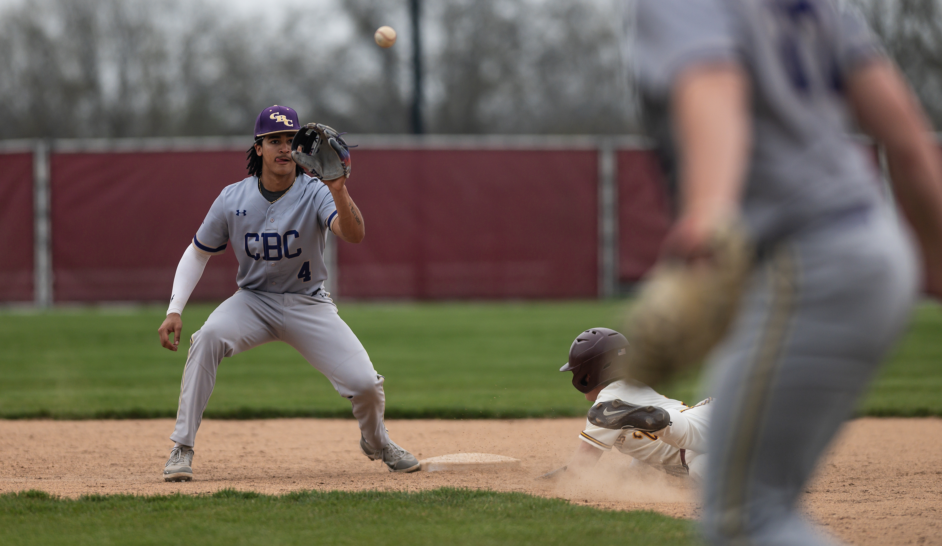 CBC Christian Brothers College at De Smet Missouri baseball April 4 2023 Paul Halfacre 20230